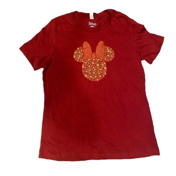 Disney Autumn Minnie Mouse Tee - Picture 1 of 4